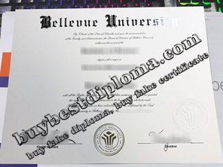 Bellevue University diploma, fake Bellevue University degree,