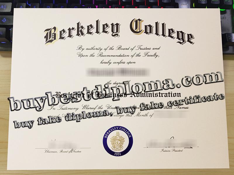 Berkeley College diploma
