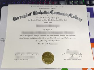 Borough of Manhattan Community College diploma, fake BMCC diploma,