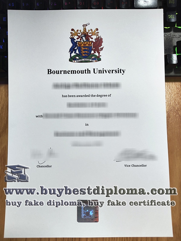 Bournemouth University degree, Bournemouth University diploma,