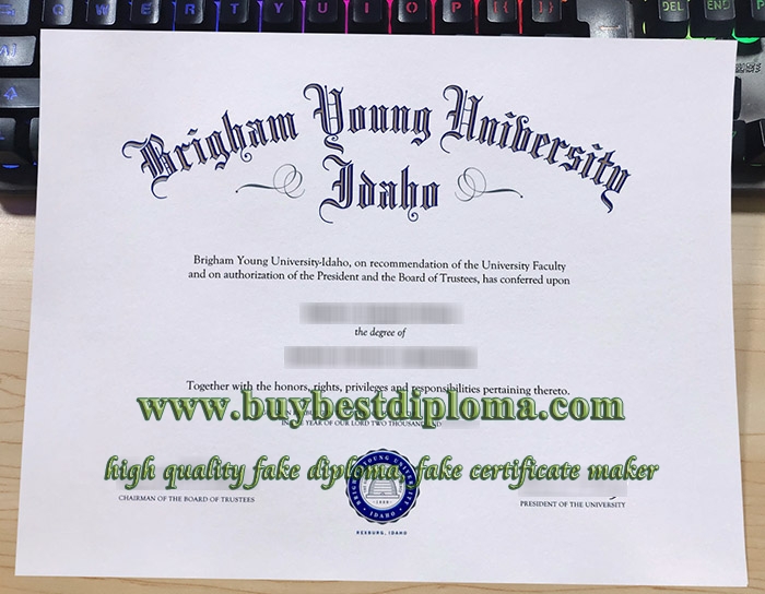 Brigham Young University Idaho diploma, Brigham Young University Idaho degree, fake Brigham Young University Idaho certificate, BYU-I diploma,