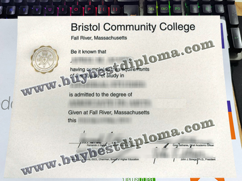 Bristol Community College diploma, Bristol Community College certificate,