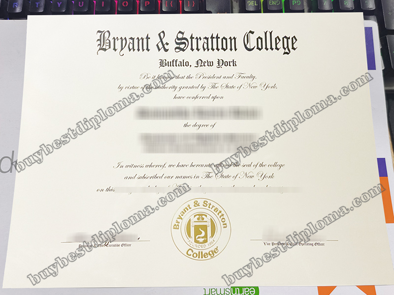 Bryant & Stratton College diploma, Bryant & Stratton College certificate,