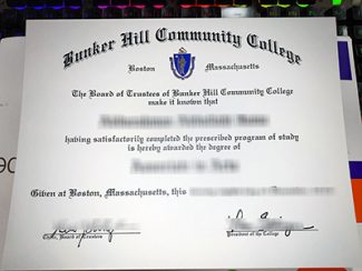 Bunker Hill Community College diploma, Bunker Hill Community College certificate,