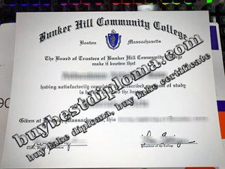 Bunker Hill Community College diploma, Bunker Hill Community College certificate,