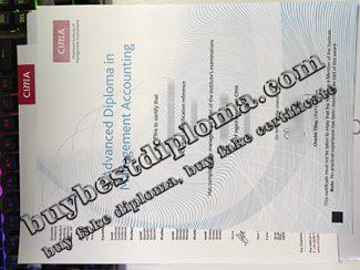 fake CIMA diploma, CIMA Advanced diploma, CIMA certificate,