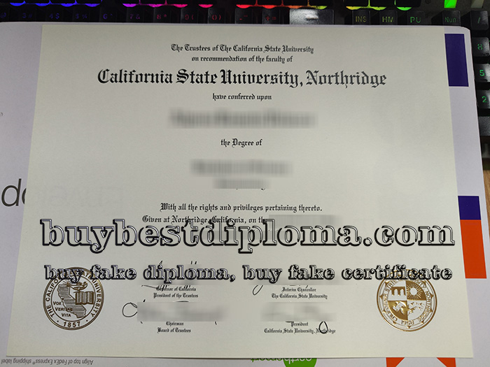 CSU Northridge diploma, Cal State Northridge diploma,