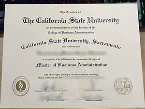 California State University Sacramento diploma, fake CSUS degree,