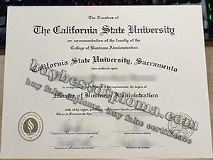 California State University Sacramento diploma, fake CSUS degree,