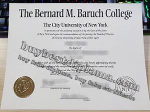 CUNY Baruch College diploma, CUNY Baruch College degree, fake Baruch College certificate,