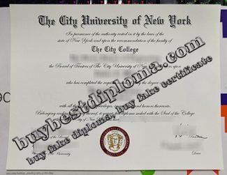 CUNY City College degree