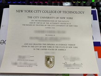 New York City College of Technology degree, CUNY City Tech diploma,