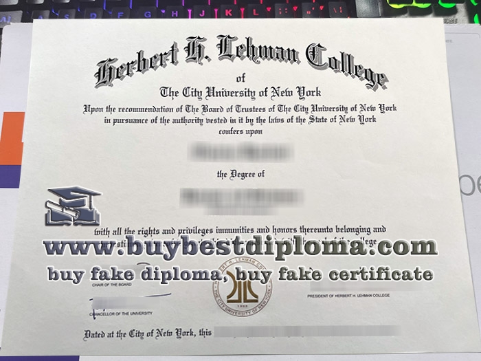 CUNY Lehman College diploma, buy Lehman College degree certificate,