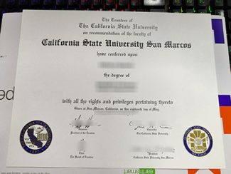Cal State San Marcos diploma, California State University San Marcos degree,