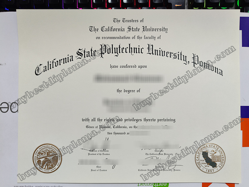 California Polytechnic State University-Pomona degree, buy Cal Poly P