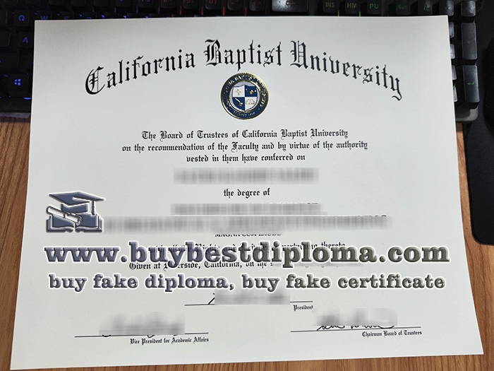 California Baptist University fake diploma, California Baptist University degree,