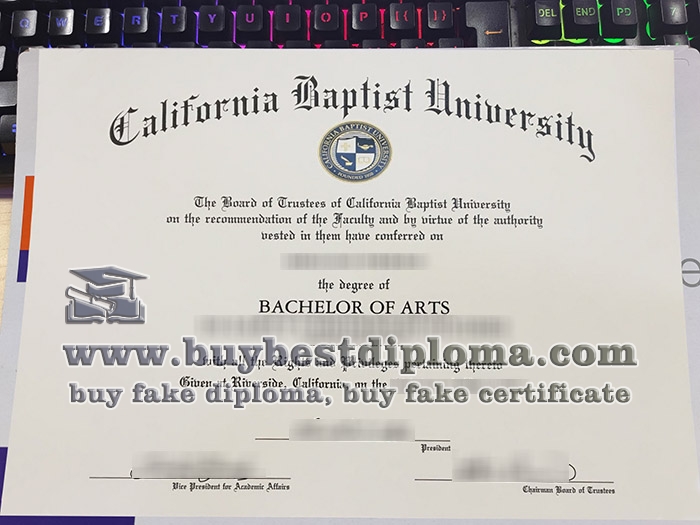 California Baptist University diploma, fake California Baptist University degree,