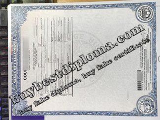 California birth certificate, fake birth certificate,