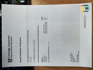 Cambridge GCE certificate, Cambridge A level certificate 2022,