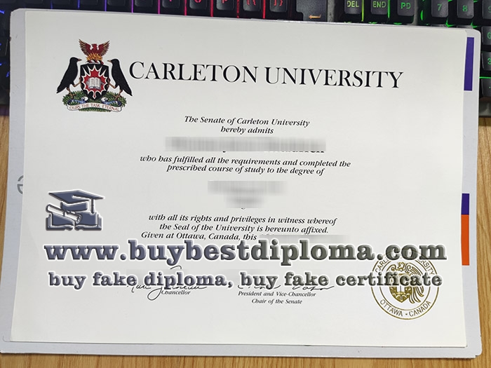 Carleton University fake diploma, Carleton University degree,