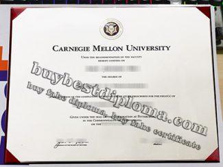 Carnegie Mellon University diploma, fake CMU certificate,