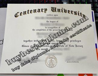 fake Centenary University diploma, Centenary University certificate,