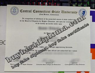 Central Connecticut State University degree