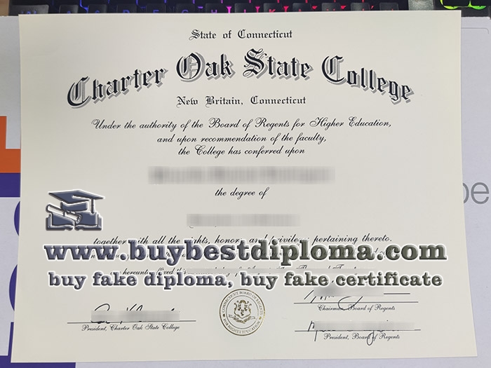 Charter Oak State College diploma, Charter Oak State College degree,