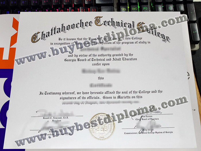 Chattahoochee Technical College diploma, Chattahoochee Technical College certificate,