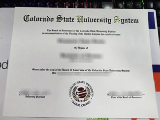 Colorado State University Global diploma, CSU Global certificate,