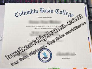 Columbia Basin College diploma, Columbia Basin College certificate,