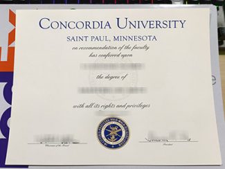 Concordia University Saint Paul diploma, fake Concordia University Saint Paul degree,