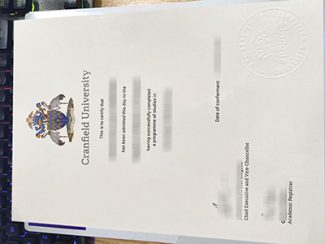 Cranfield University degree, Cranfield University certificate,