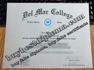 Del Mar College diploma, Del Mar College associate degree,