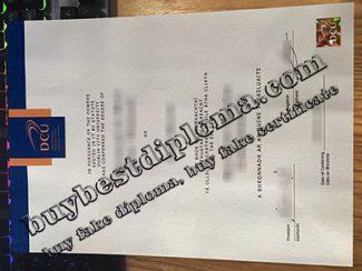 Dublin City University degree, fake DCU diploma,