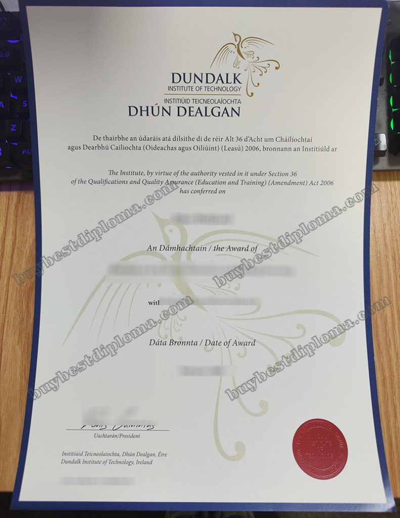 Dundalk Institute of Technology degree, DkIT diploma,