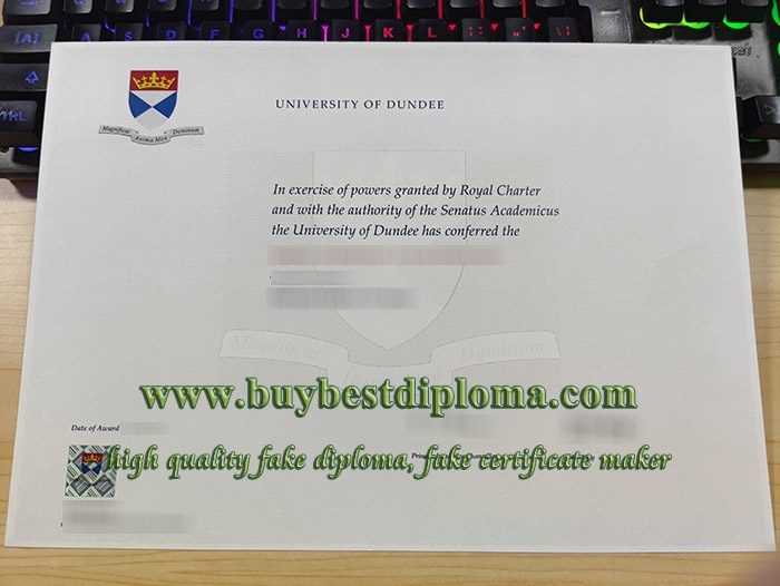 fake University of Dundee degree