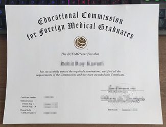 fake ECFMG certificate,
