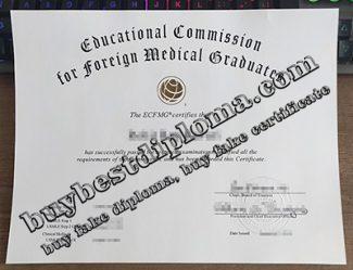 fake ECFMG certificate,