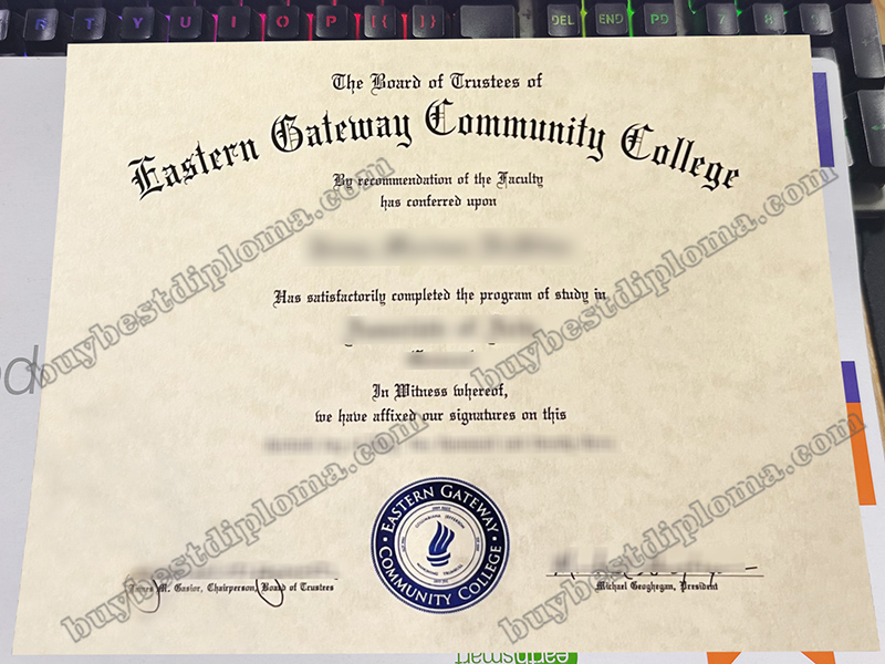 Eastern Gateway Community College diploma, EGCC associate degree,