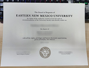 Eastern New Mexico University diploma, Eastern New Mexico University degree, fake ENMU certificate,