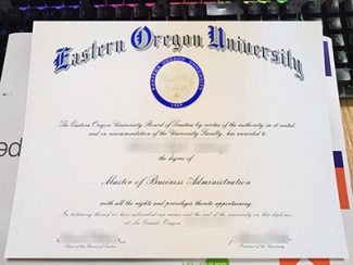 Eastern Oregon University diploma, Eastern Oregon University certificate,