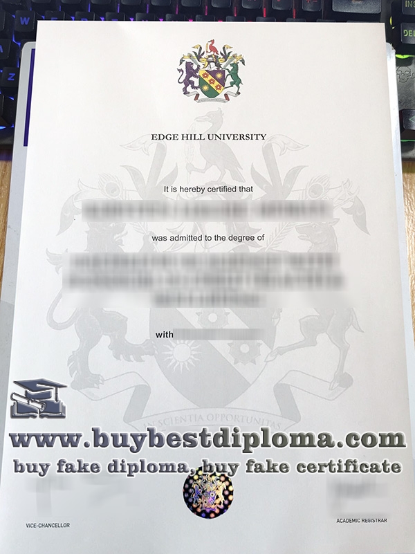 Edge Hill University degree, Edge Hill University certificate,