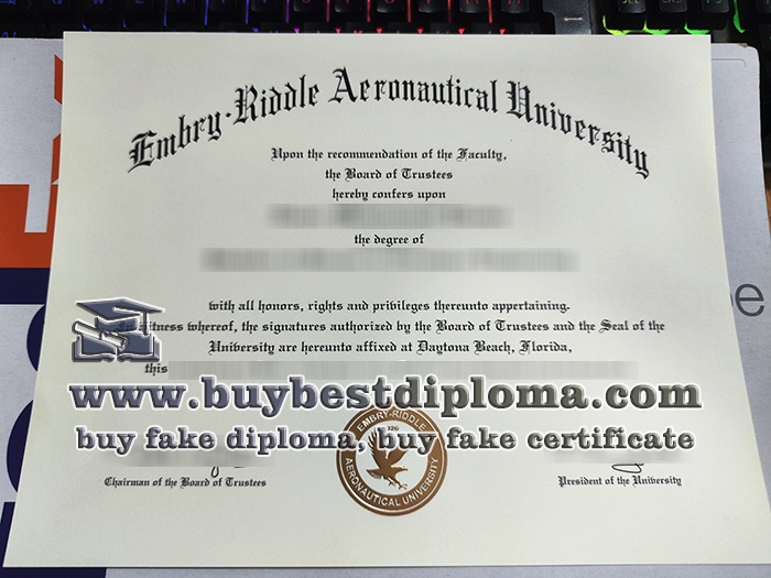 Embry-Riddle Aeronautical University degree, ERAU diploma,