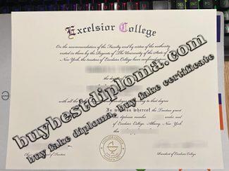 Excelsior College diploma, Excelsior College degree,