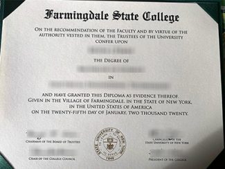 Farmingdale State College diploma, Farmingdale State College degree,