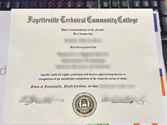 Fayetteville Technical Community College diploma, Fayetteville Technical Community College certificate,