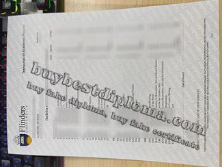 Flinders University transcript, fake Flinders University certificate,