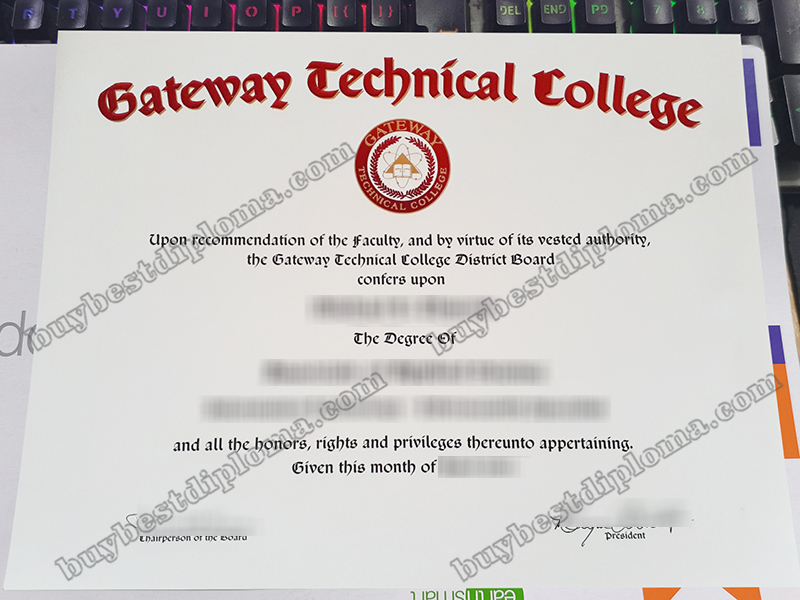 Gateway Technical College diploma, Gateway Technical College certificate,