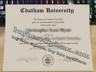 Chatham University diploma, fake Chatham University degree,